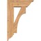 Ekena Millwork Westlake Traditional Smooth Bracket w/ Offset Brace, Western Red Cedar, 7 1/2"W x 22"D x 34"H BKT0806X22X34WTL01SWR - alternate 3